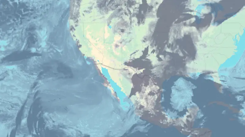 Clouds weather map