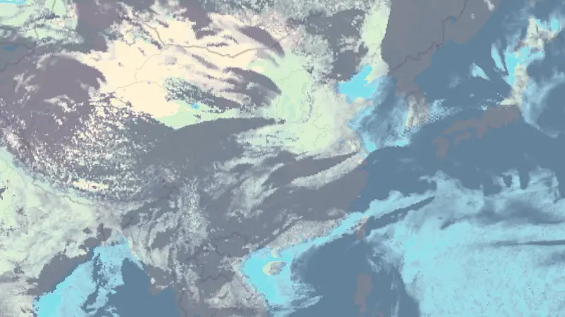 Clouds weather map