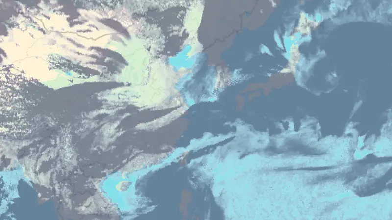 Oblačnost weather map