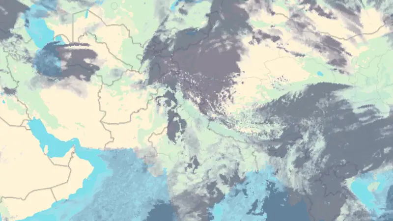 Nuvolosità weather map