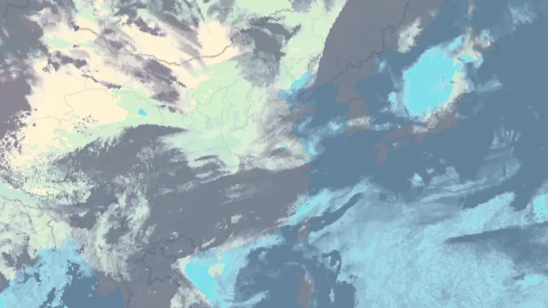 Clouds weather map