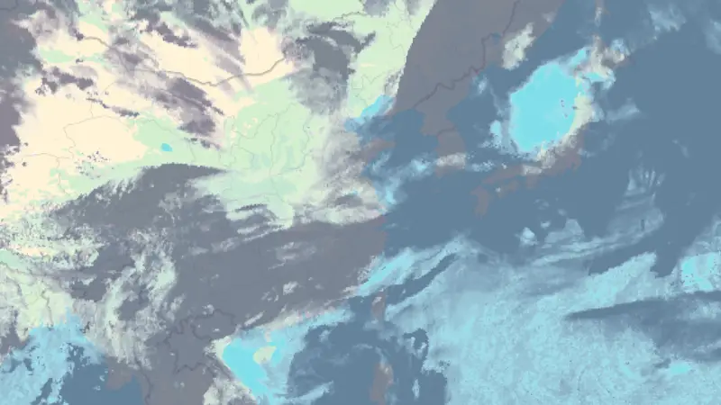 Clouds weather map
