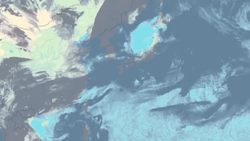 雲量 weather map