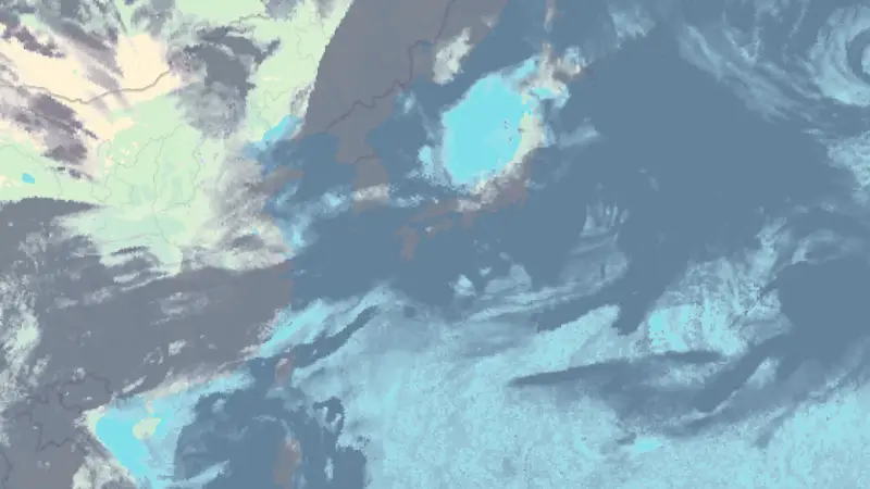 雲量 weather map