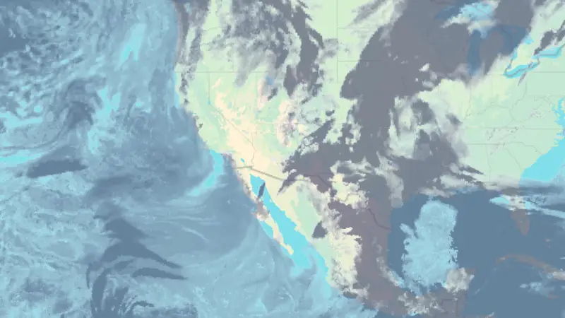 Vranësira weather map