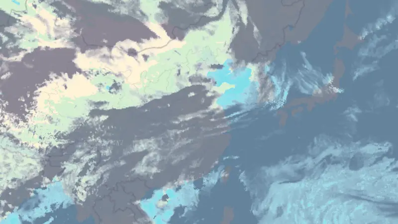 Clouds weather map