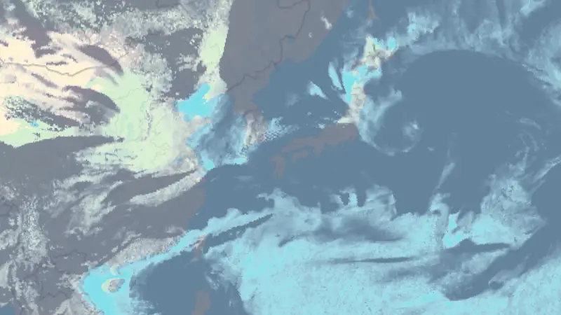 雲量 weather map