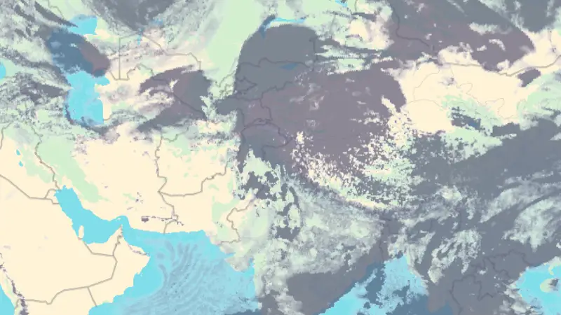 Oblačnost weather map