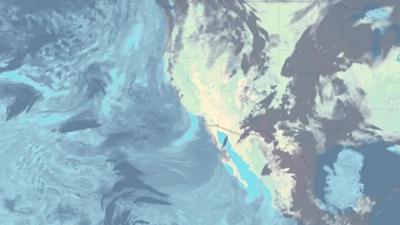 Clouds weather map