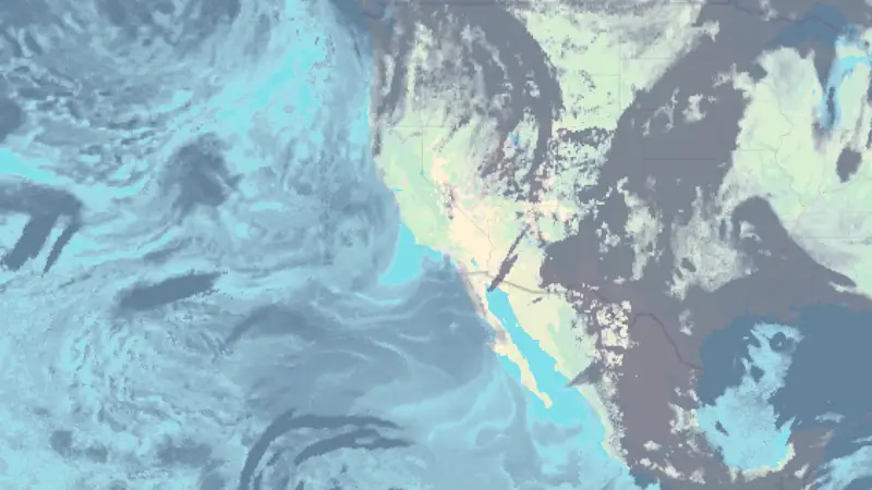 Clouds weather map