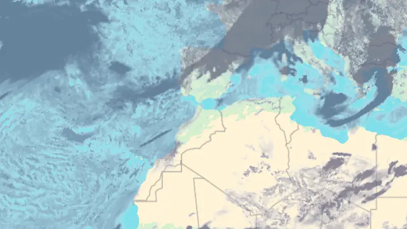 Bewölkung weather map