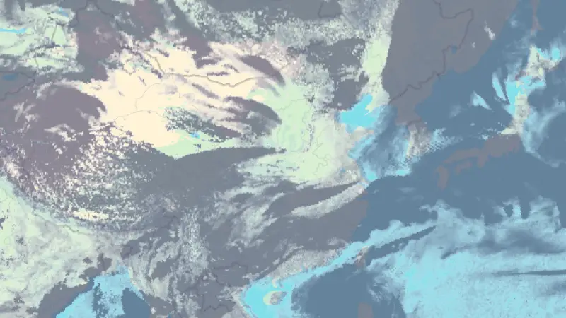 Clouds weather map