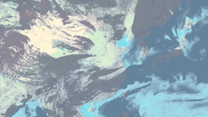 Clouds weather map