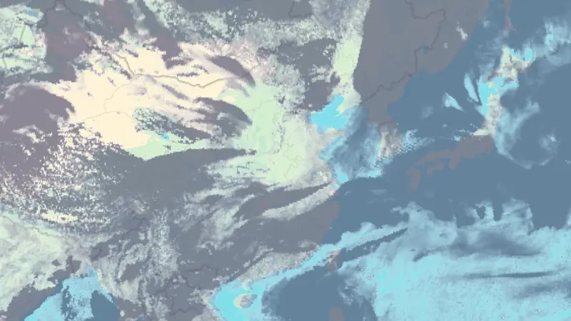 Clouds weather map