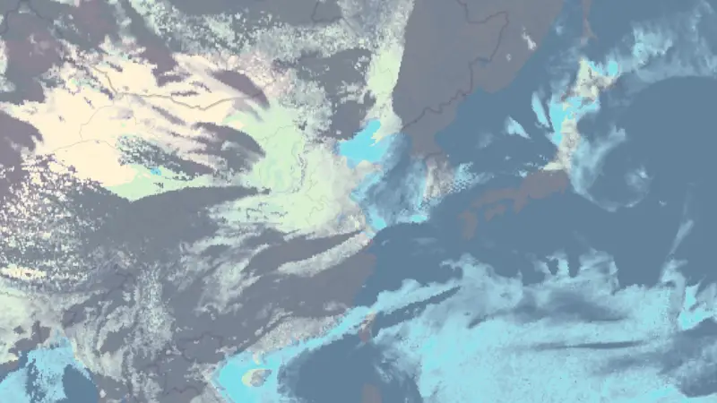 Clouds weather map