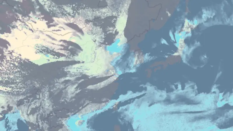 Clouds weather map