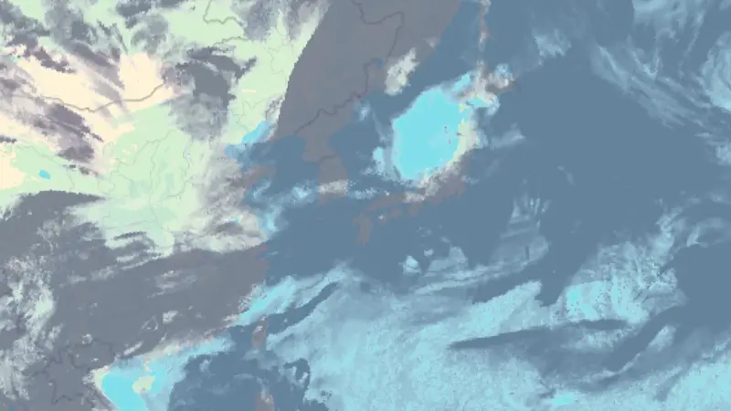 雲量 weather map
