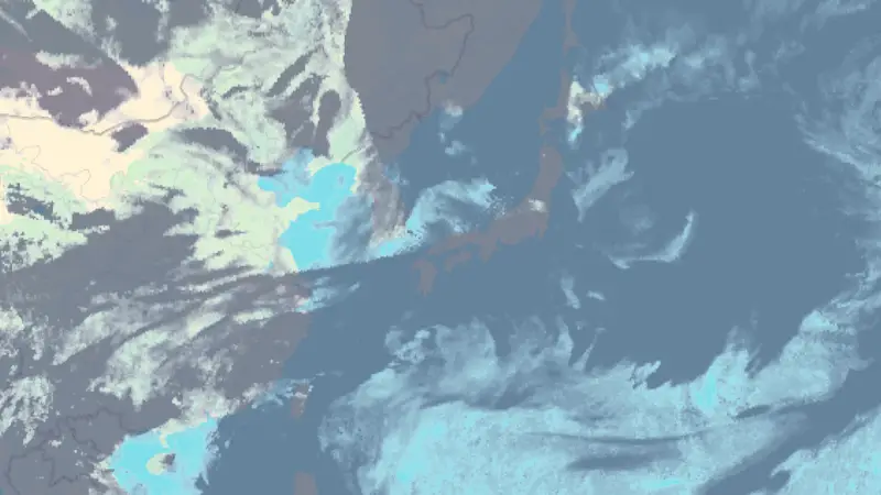 雲量 weather map