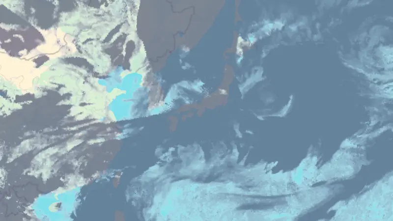 Clouds weather map