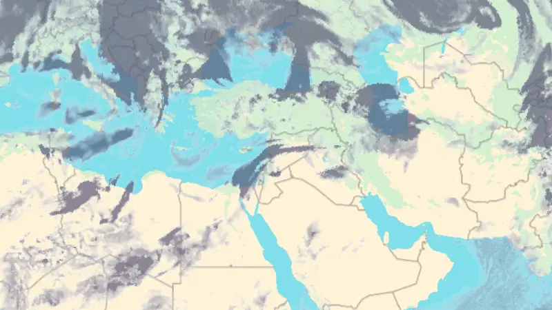 Bulutluluk weather map