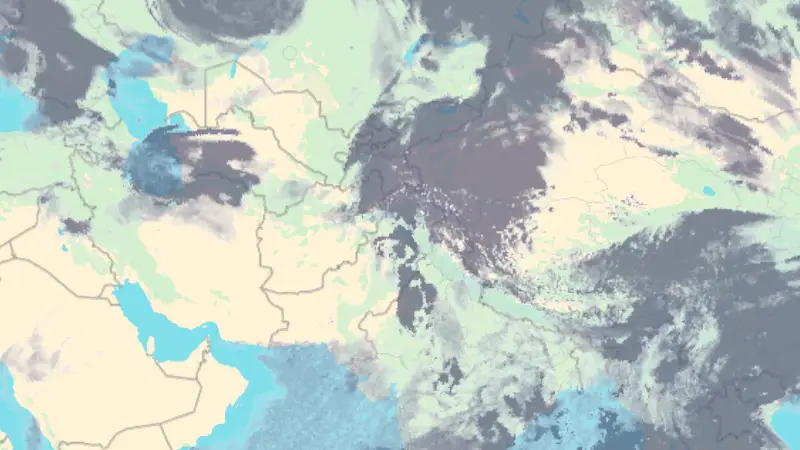 Nuvolosità weather map