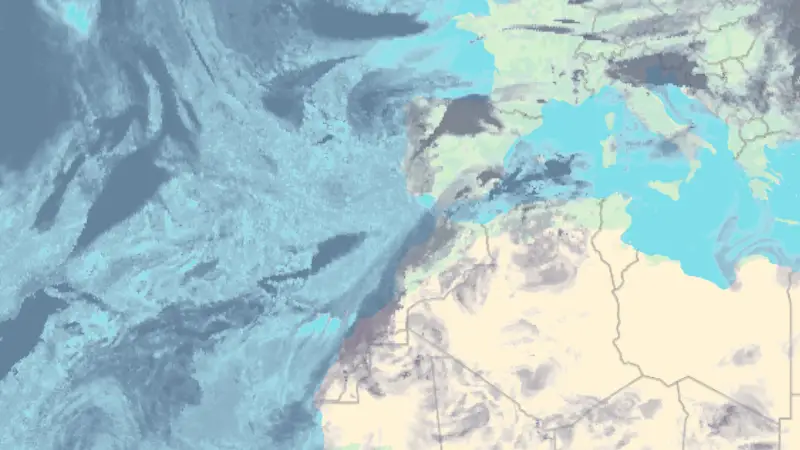 Skyer weather map