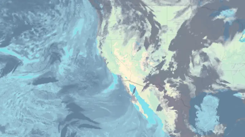 Nebulozitate weather map