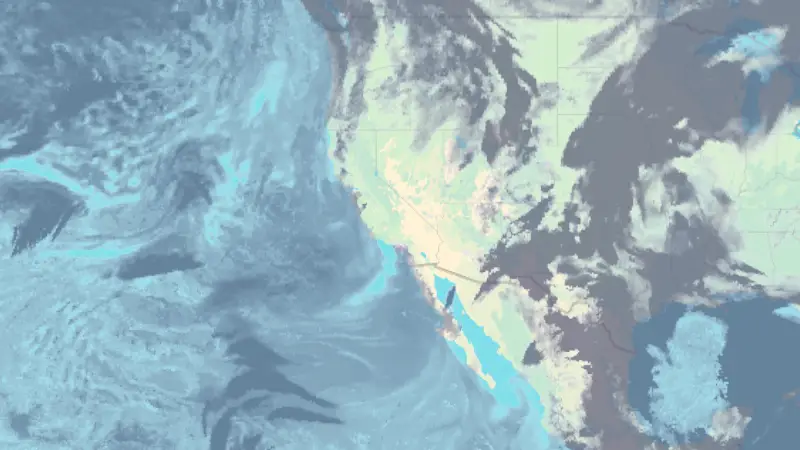 Clouds weather map