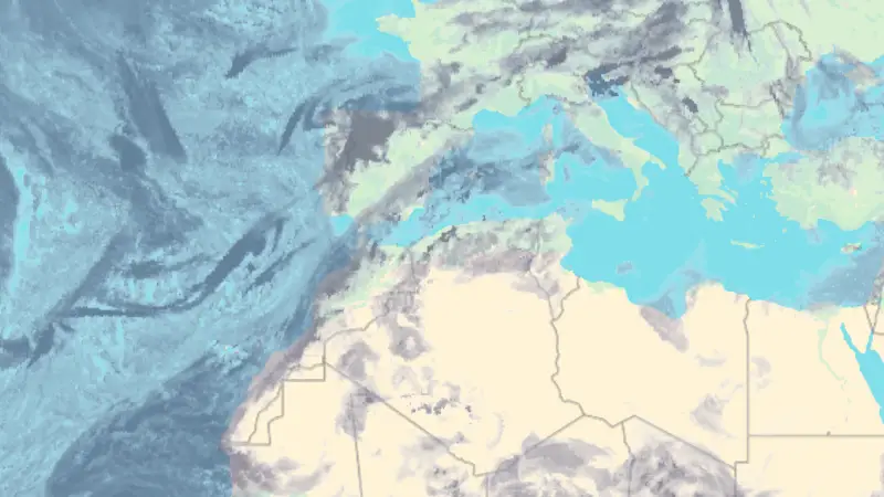Облачност weather map