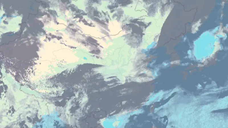 Clouds weather map