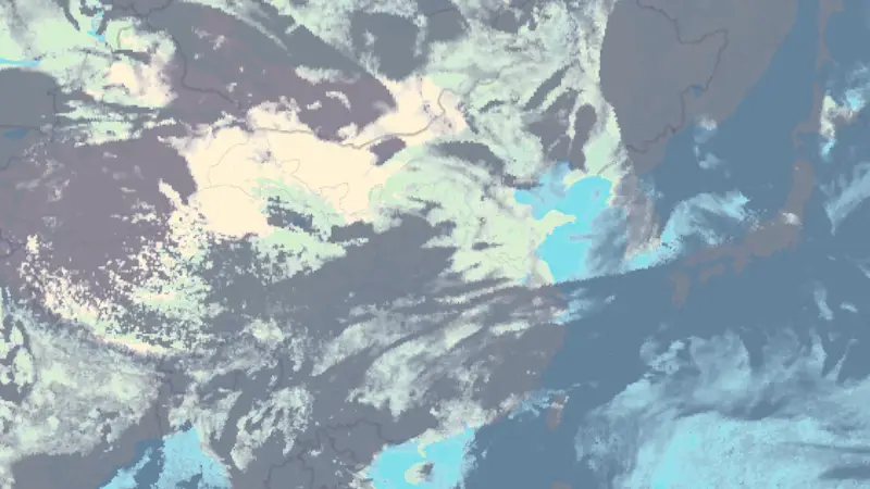 Clouds weather map