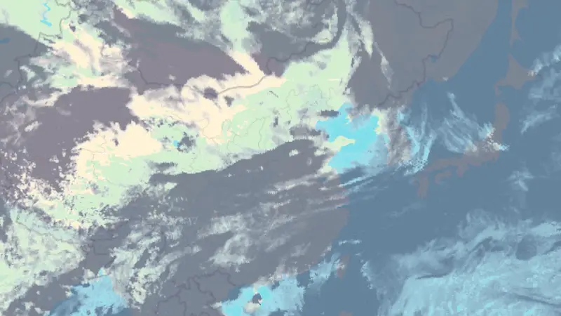 Clouds weather map