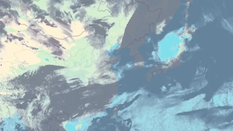 Nubosidad weather map