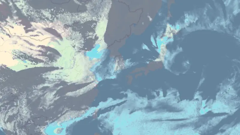 Clouds weather map