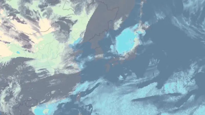 Clouds weather map