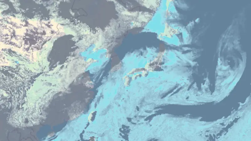 ابر weather map