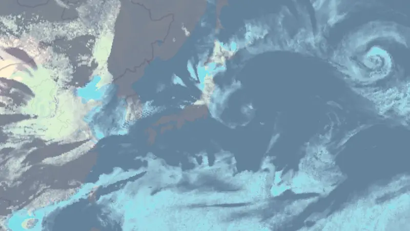 雲量 weather map