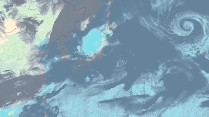 Zachmurzenie weather map