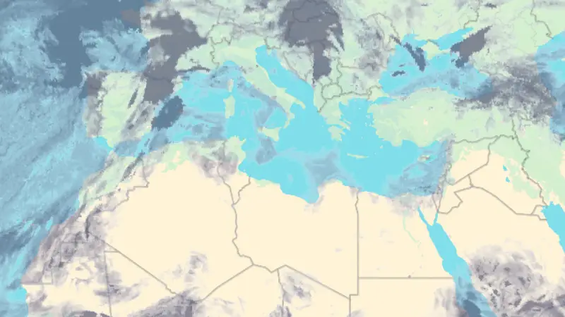 Ulap weather map