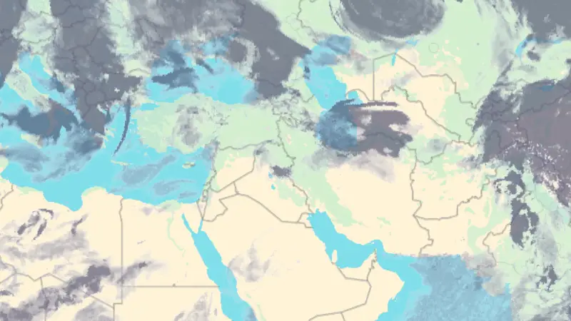 Nuvolosità weather map