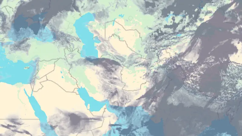 Nuvolosità weather map