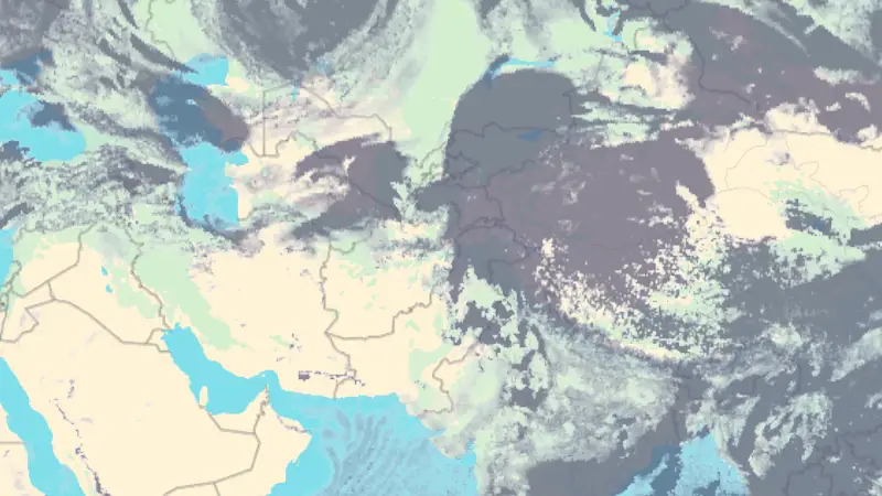 Νεφοκάλυψη weather map