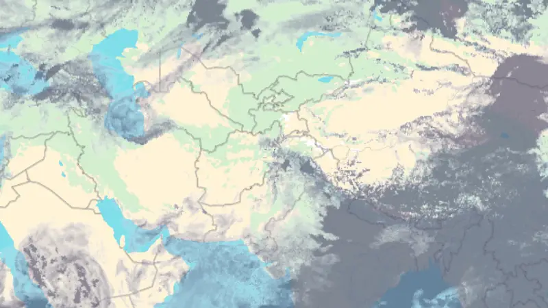 Skyer weather map