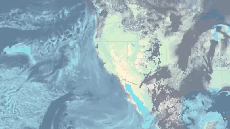 Clouds weather map