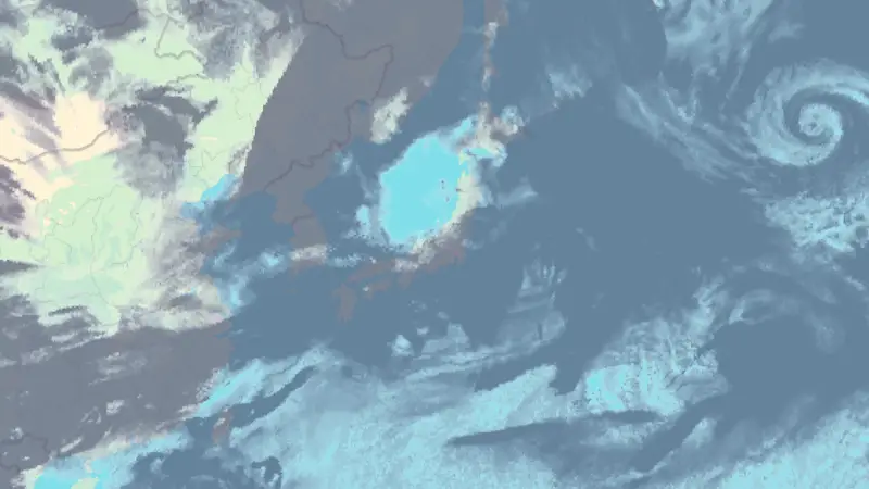 雲量 weather map