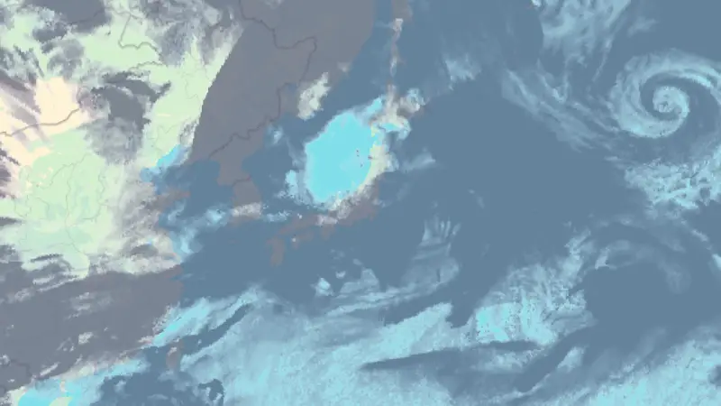 雲量 weather map