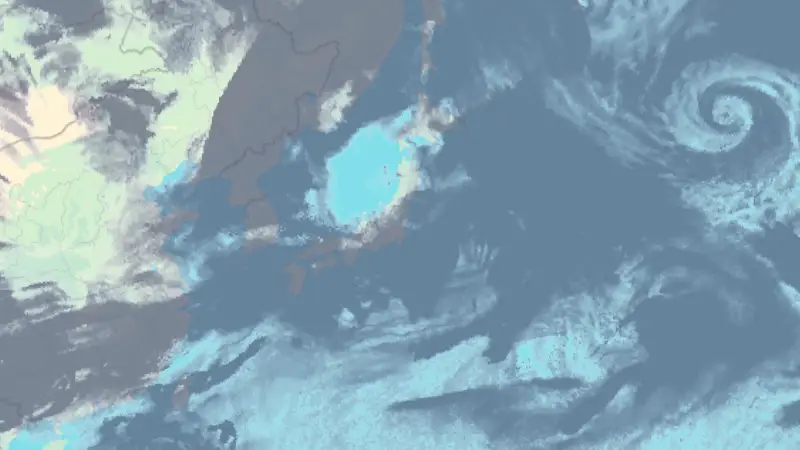 Clouds weather map