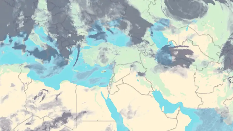 Bulutluluk weather map