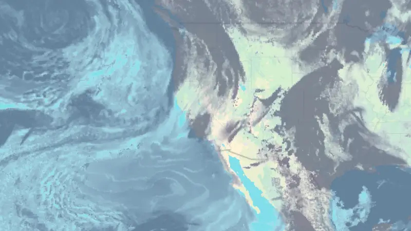 Clouds weather map