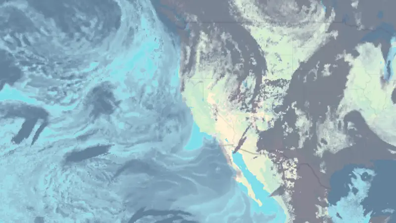 Clouds weather map